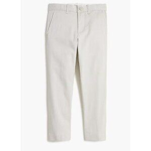 Crewcuts Boys' Slim‎ Pant in Flex Chino in Stone Size 12